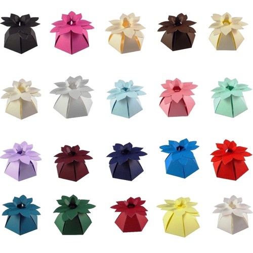 Flower top wedding favour - top,
