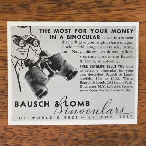 1940 bausch lomb - 1940, &
