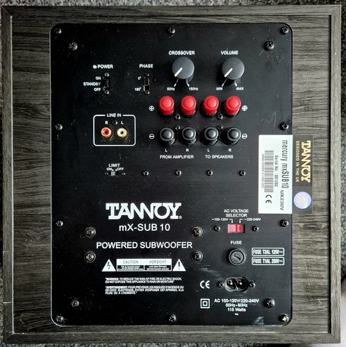 Tannoy mercury sub 10 - mercury,