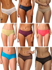 Gossard Glossies Brief Sheer Knickers Short Mid Rise Sexy Briefs Lingerie