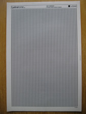 1 x Letraset Letratone  Sheet