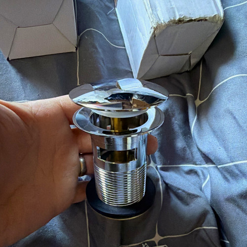Polished chrome dome top - chrome,