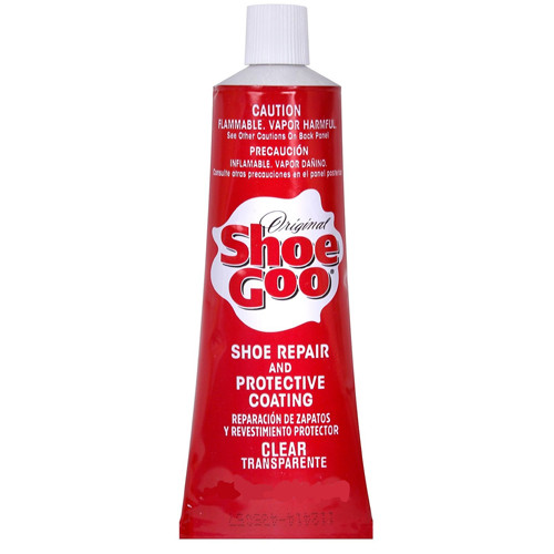 Shoe goo repair - shoe, golf