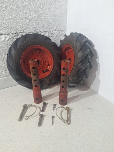 Wheels and axles for - and,