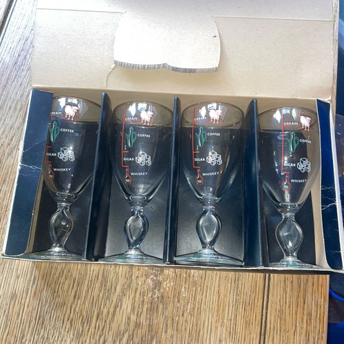 Vintage set irish coffee stem - vintage,