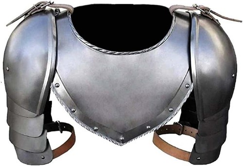 Medieval iron gorget - medieval,