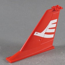 LEGO ® city aircraft Lufthansa 3182 rear wing tail wing red/A1
