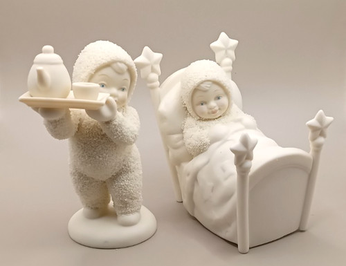 Snow babies breakfast bed - in,