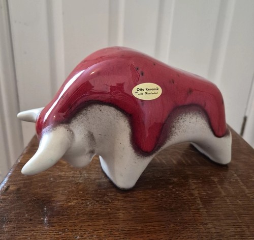 Otto keramik bull red - otto, in