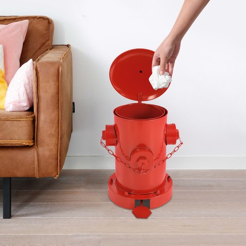 Retro garbage can cylindrical - garbage,