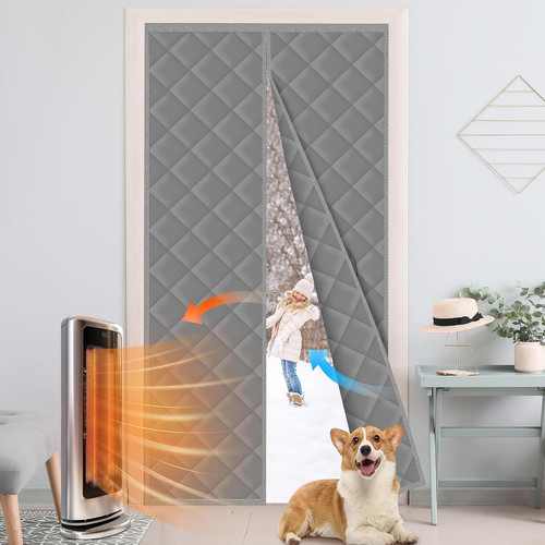 Thermal insulated door curtain - thermal,