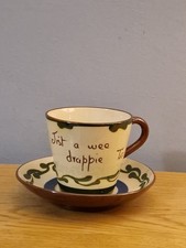 Vintage Torquay pottery motto