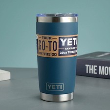 Rambler w/ YETI Lid 20oz Steel