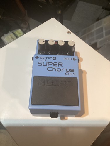 Boss super chorus - super, pedal