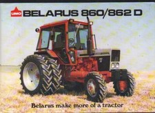 Belarus 860 and 862 D Tractor