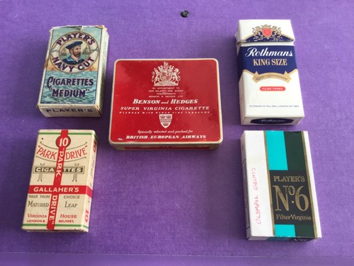 Empty vintage cigarette - 5,