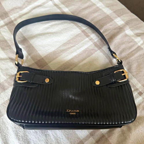 Dune black faux leather - dune,