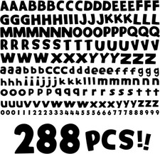 288 pcs alphabet combo - combo, set