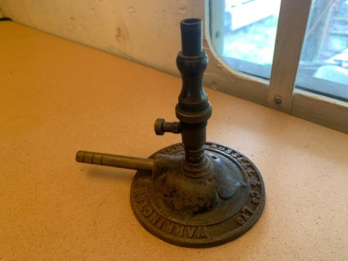 Vintage cast iron - , brass