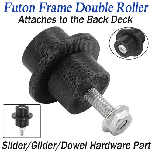Futon frame double roller - futon,