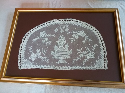 Vintage antique framed irish - framed,