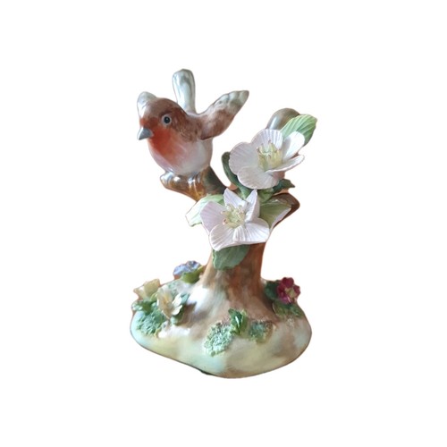 Crown staffordshire robin with - staffordshire,