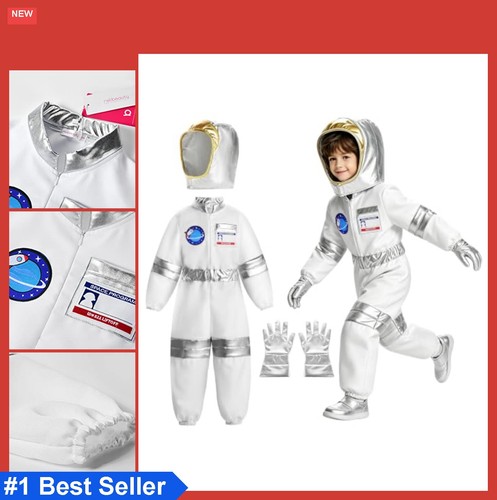 Kids astronaut costume piece - astronaut, 4
