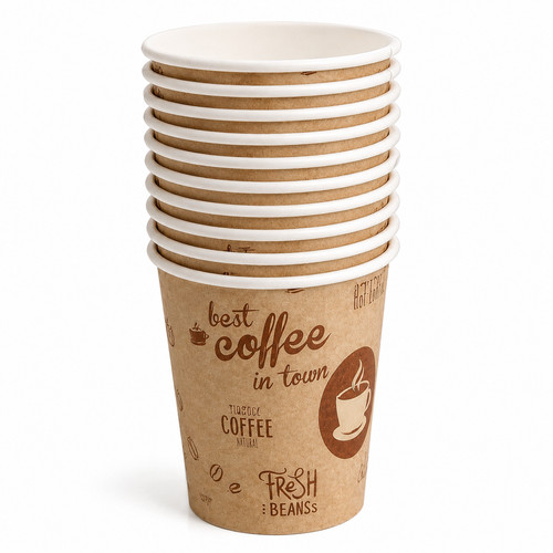 100x disposable coffee - coffee, cups