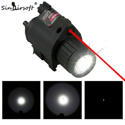 Tactical led flashlight - flashlight, red