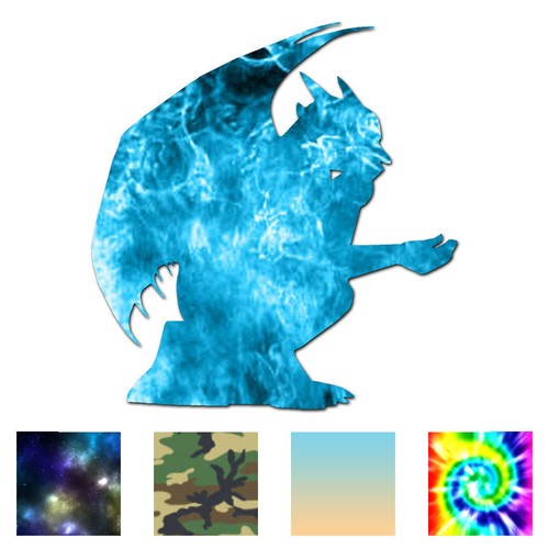 Gargoyle vinyl decal sticker - gargoyle,