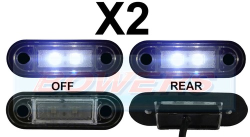 12v 24v flush - x, white