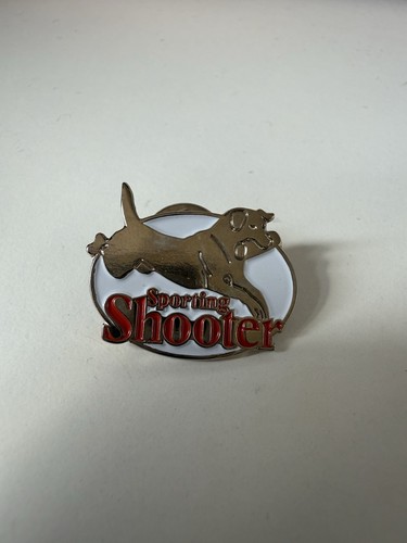 Sporting shooter dog pin badge - sporting,