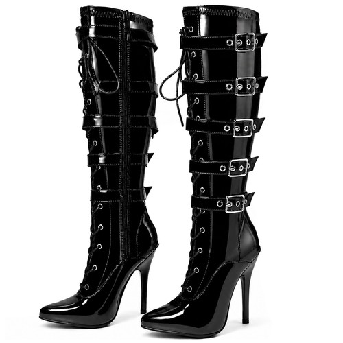 Women high heel - women's, lace-up