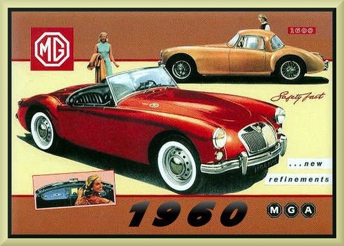 1960 1600 roadster coupe - mg,