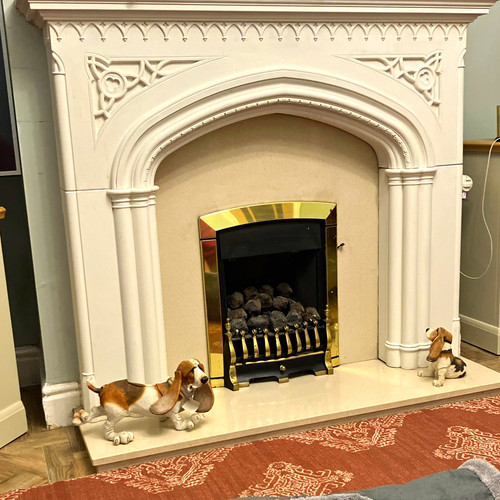 White traditional stone - white,