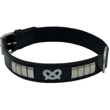 LEATHER DOG COLLAR FOR STAFFY STAFFORDSHIRE BULL TERRIER