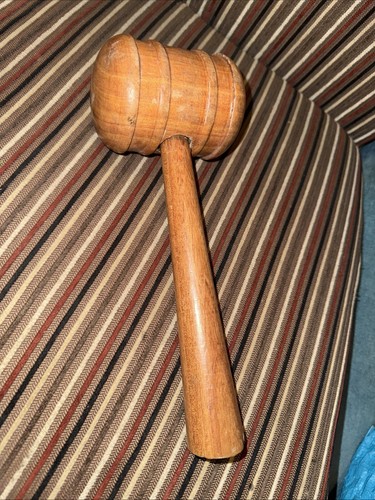 Large wooden gavel - gavel, mallet