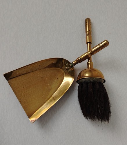 Fireplace shovel brush - brush, set