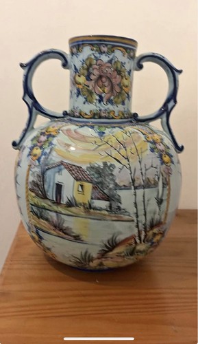 Large hand painted portuguese - hand,