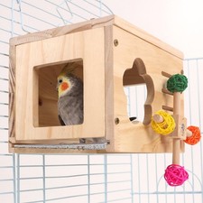 Bird House for Cage Birds Hut