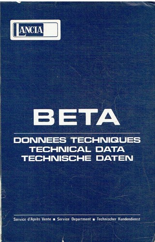 Lancia beta saloon hpe coupe - beta,