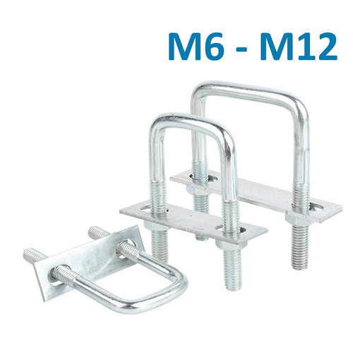 M10 m12 square - square, u-bolts