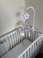 Asda George White Compact Cot