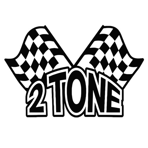 Tone flags car vespa - tone,
