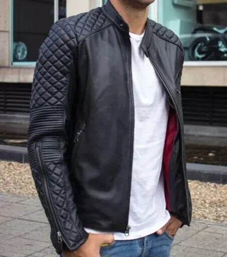 Cafe racer black biker - racer, leather