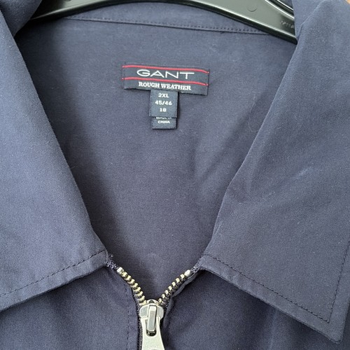 Gant men blue cotton twill - blue,