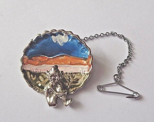 Lucky pixie enamel - 3d,