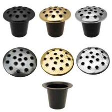 Black Gold Silver Lid Plastic