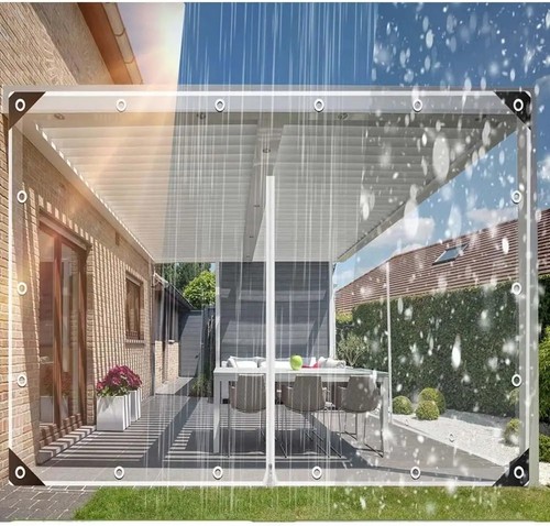 Clear tarps heavy - tarps, pvc