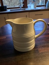 Vintage  Price Kensington white banded Churn milk jug - 1.75 Pint
